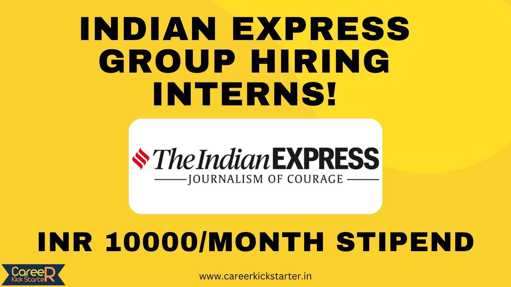 Indian Express Group Internship