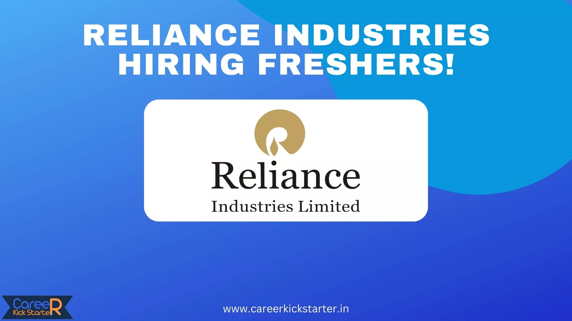 Store Operations Internship at Reliance Industries